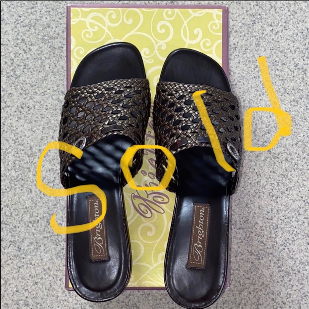 SOLD on another site. Brighton sandals